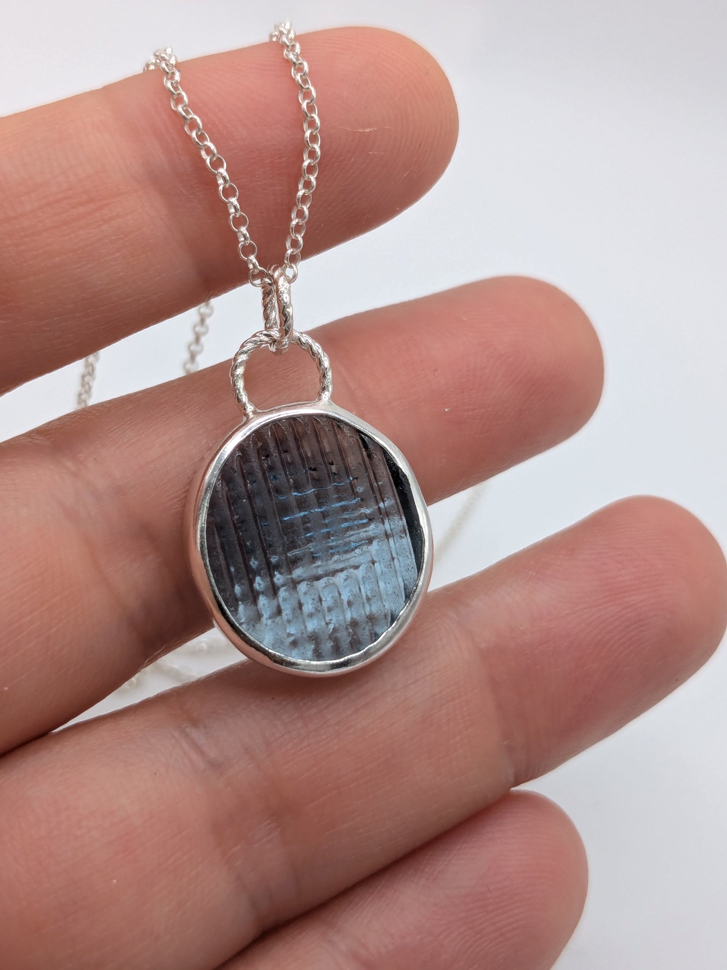 Heion Ohajiki Seaglass Necklace