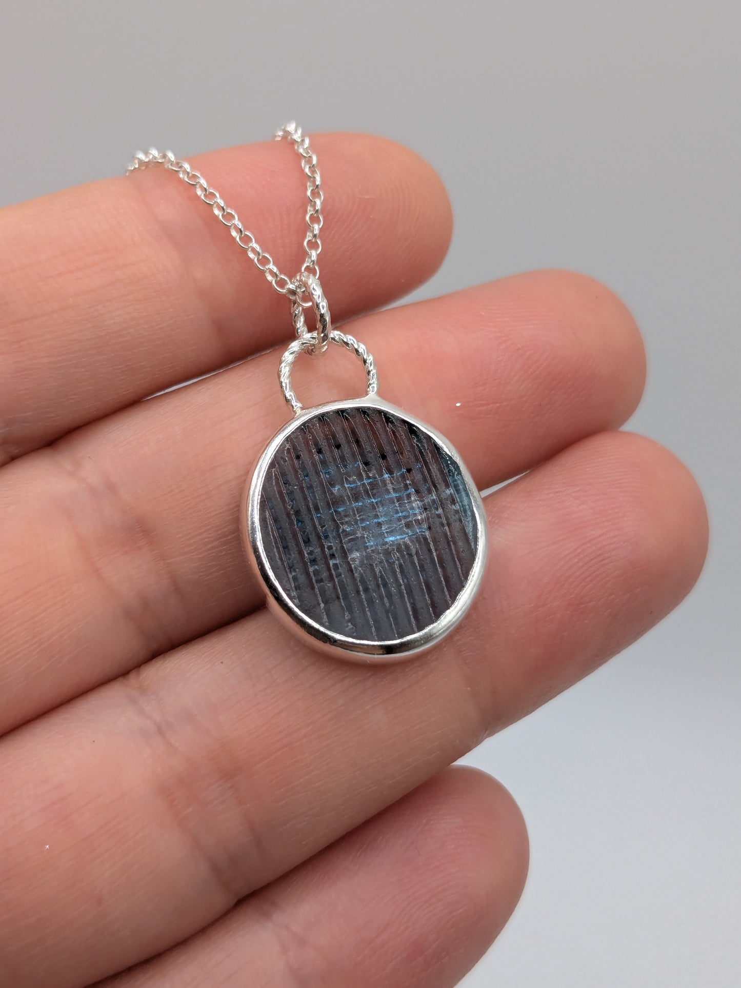 Heion Ohajiki Seaglass Necklace