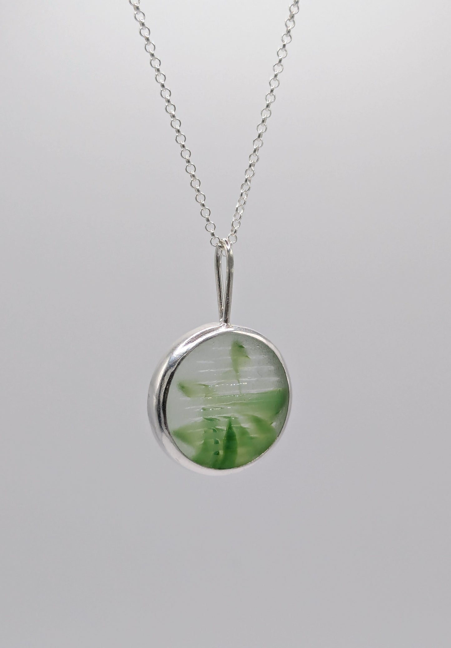 Zen Ohajiki Seaglass Necklace