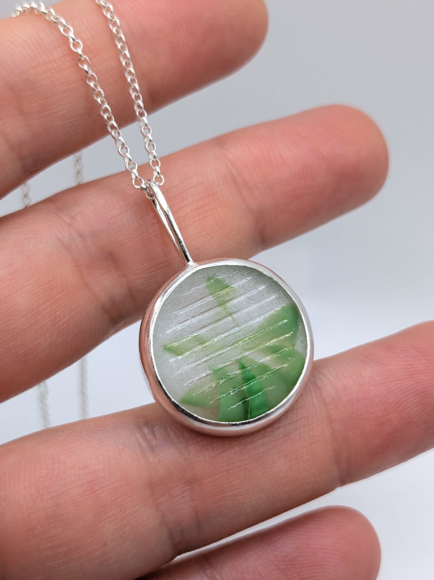 Zen Ohajiki Seaglass Necklace