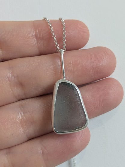 Asymmetrical Seaglass Necklace