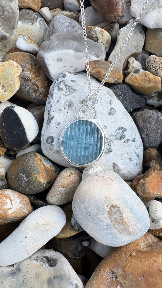 Heion Ohajiki Seaglass Necklace