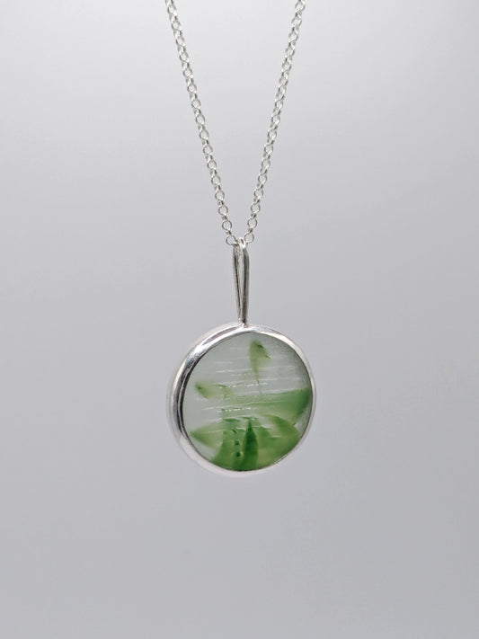 Zen Ohajiki Seaglass Necklace